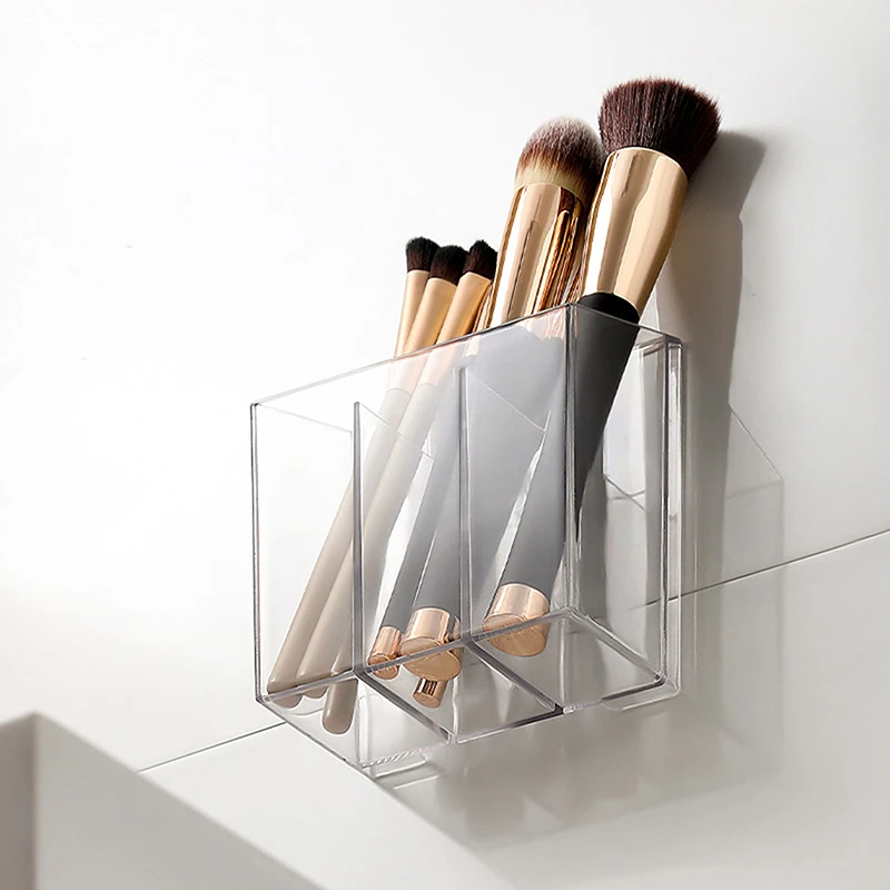 Настенный ящик для хранения канцелярских принадлежностей прозрачный органайзер