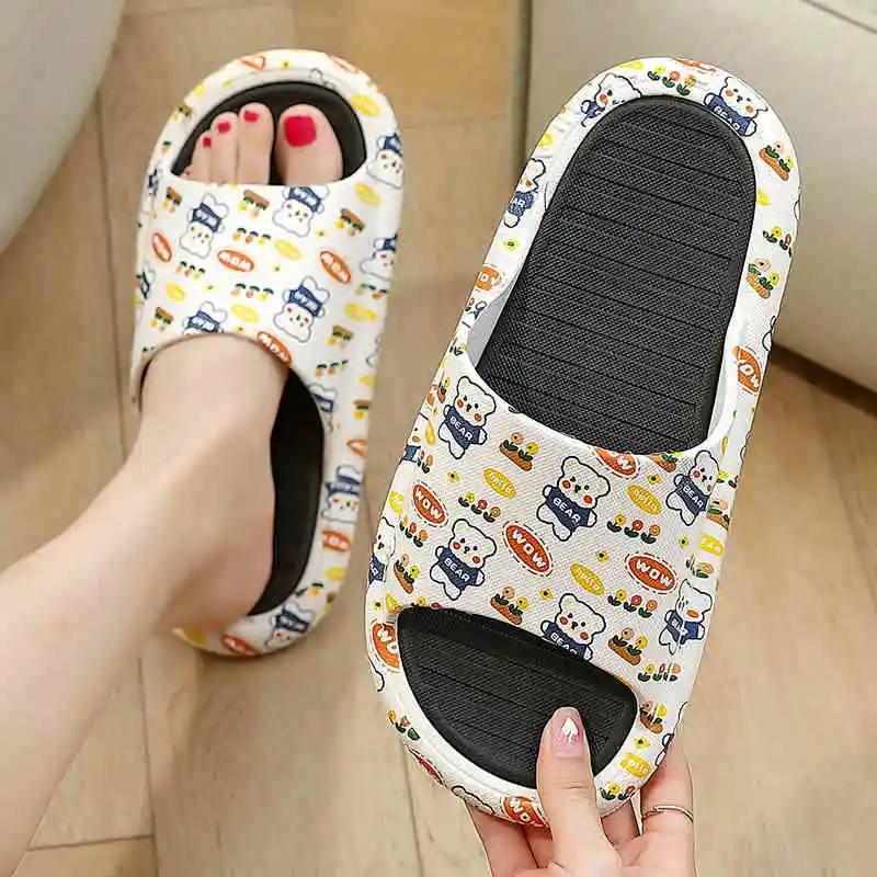 

Тапки женские/мужские домашние Нескользящие, из ЭВА, на толстой подошве