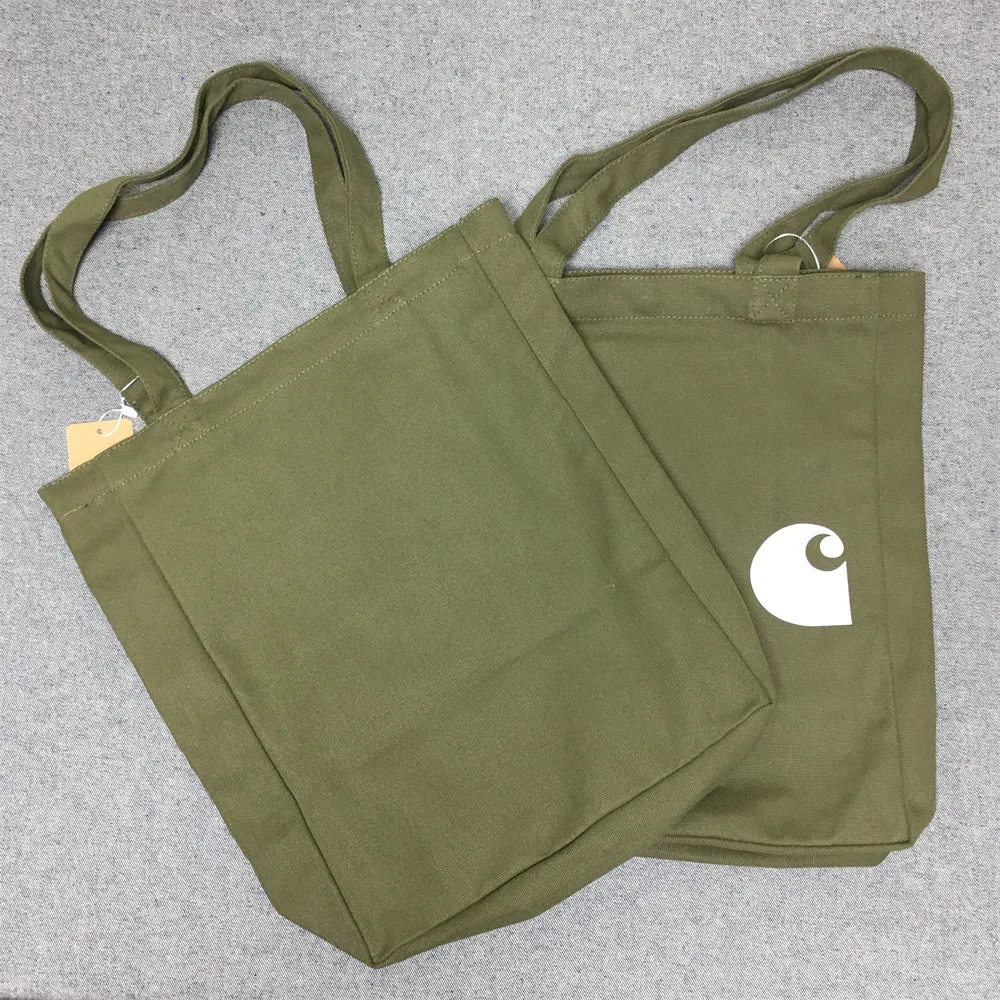 

FNJACK Canvas Tote Bag Shopper Bags Printed Logo 100% Cotton