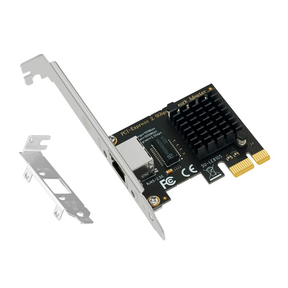 

Внутренняя карта PCIE 2500 Мбит/с, гигабитная сетевая карта 100/1000 Мбит/с, чип RTL8125GB, сетевая карта RJ45, сеть PCI-E