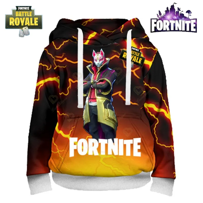 

Fortnite Cartoon Hoodies 3D Print Men Hoodie Victory Royale Streetwear Boy Girl Pullover Sweatshirt for Birthday Gifts