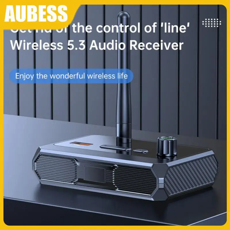 

Audio Receiver Digital Display 5.3 -compatible Adapter Anti-interference Energy Saving Dual Channel