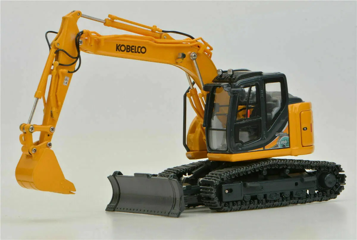 

Ros Kobelco ED160BR-5 Ultra Small Round Excavator Yellow 1:50 Scale DieCast Model Gift toy New in Box