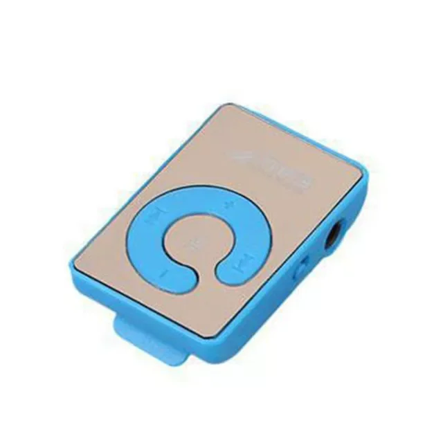 

New Mini Mirror Clip MP3 Player Portable Fashion Sport USB Digital Music Player Micro SD TF Card Media Player