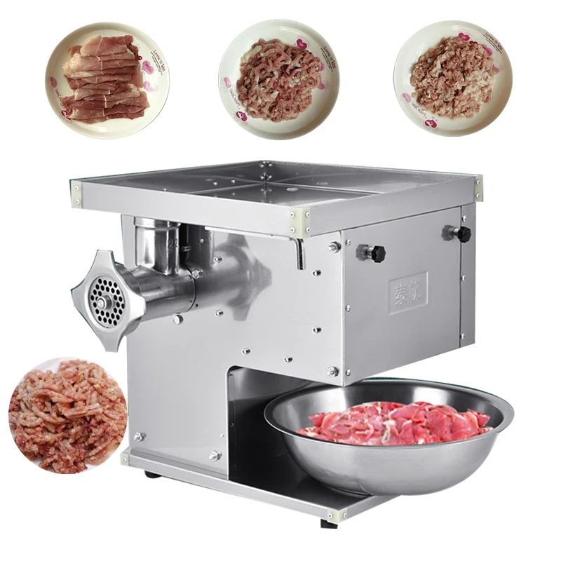 

Free Delivery Of Electric Meat Cutting Machine, Desktop Commercial Fully Automatic Slicer, Commercial Meat Grinder