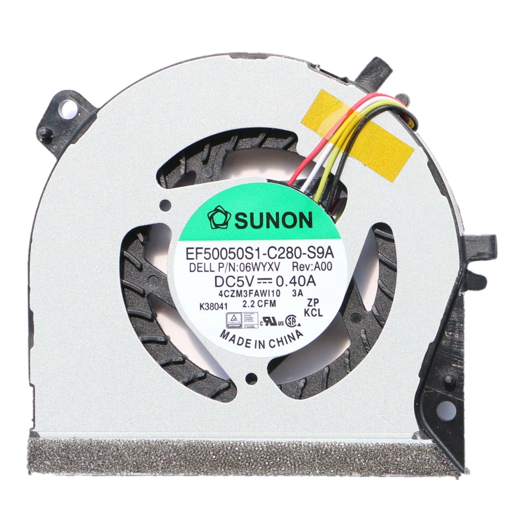 Φ вентилятор ЦП для DELL Inspiron 3135 3137 Cpu охлаждающий вентилятор SUNON CN-06WYXV