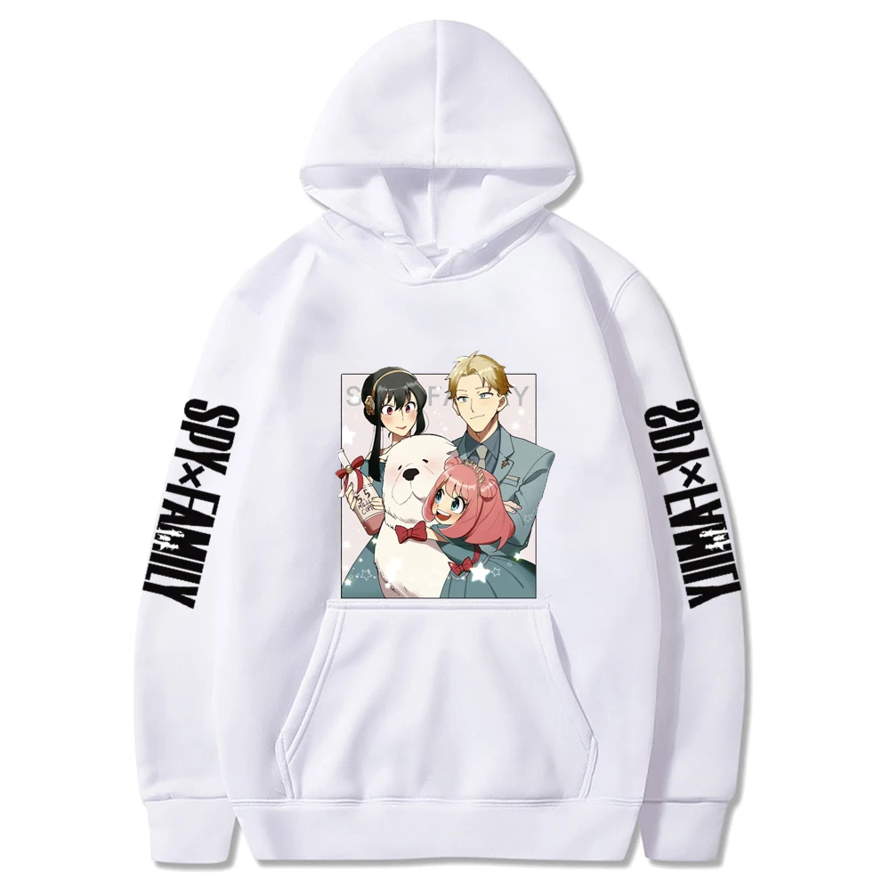 

Japanese Spy X Family Anime Hoodie Men Sweatshirts Male Family Anya Tops Casual Harajuku Fashion Streetwear Clothes sudaderas