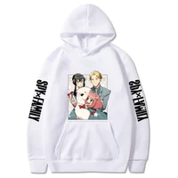 japanese spy x family anime hoodie men sweatshirts male family anya tops casual harajuku fashion streetwear clothes sudaderas