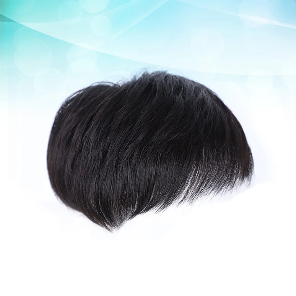 Men Hair Replacement Wigs Toupee Clips Headbands Women Short Hair The Mediterranean Thin Skin Toupee