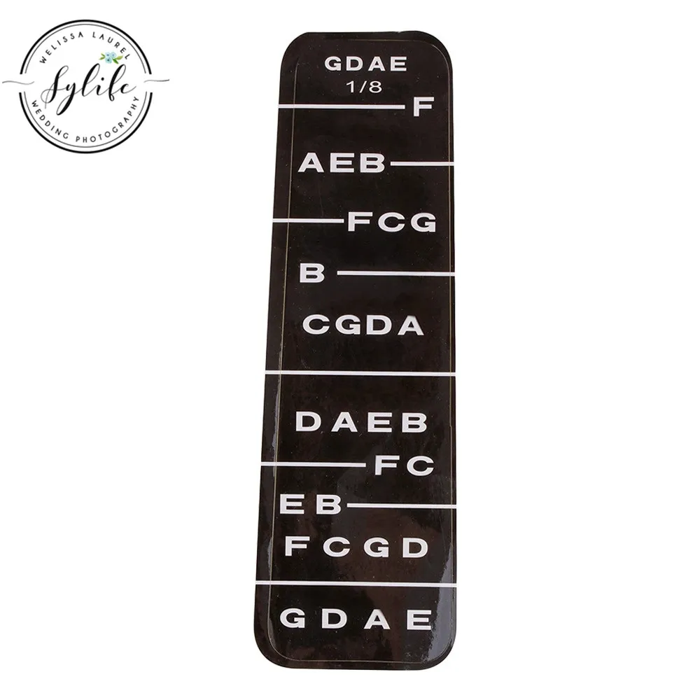 Направляющая для пальцев клейкая этикетка скрипки 1/8 | Спорт и развлечения