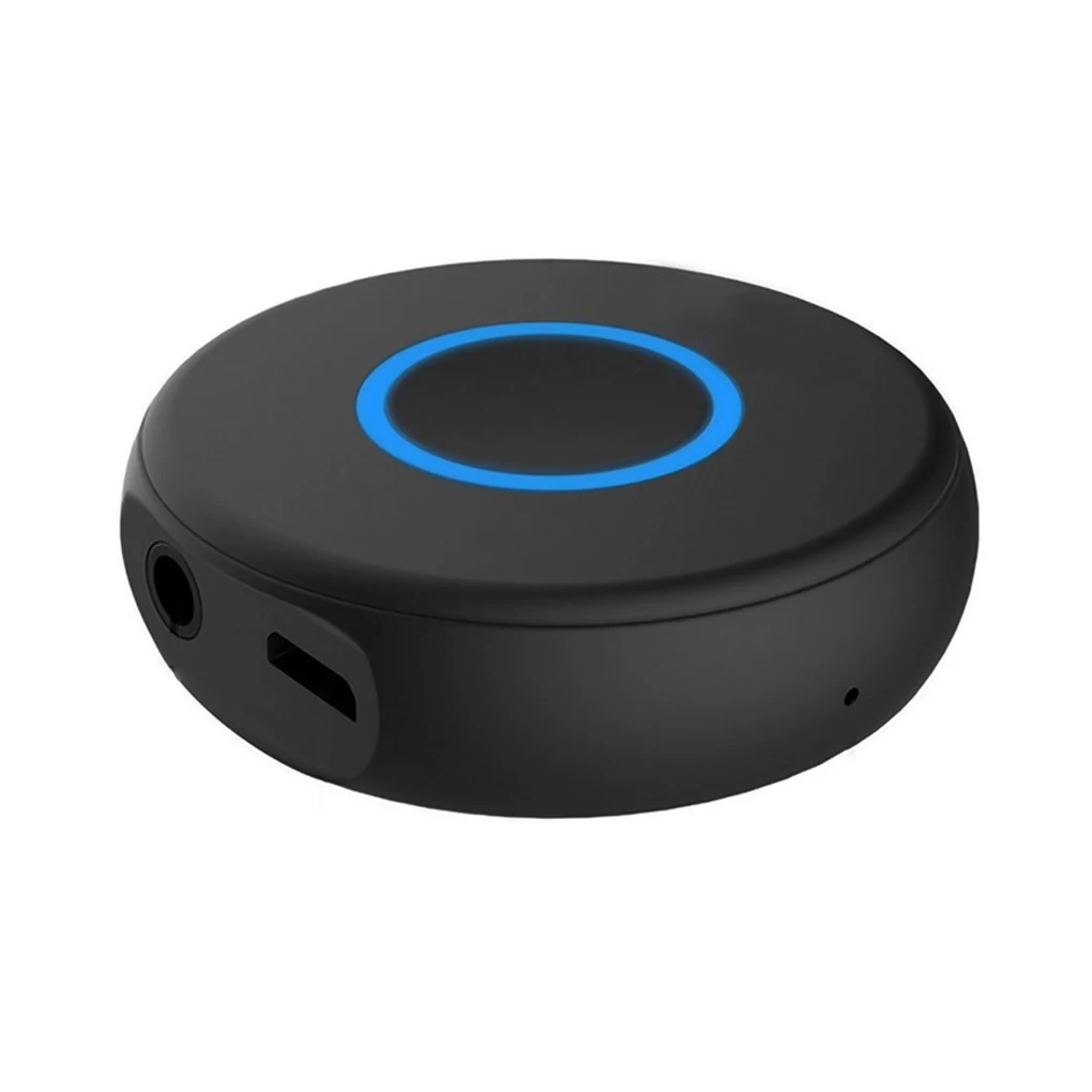 

Portable Car Audio Receiver Plastic Car Receiver Bluetooth-compatible V4.1 Hands-free 3.5mm Jack Music Aux Audio Adapter For Car