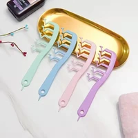 z shaped hair comb wide tooth comb hair root and top fluffy parting comb hair brush women salon hairdressing styling tool