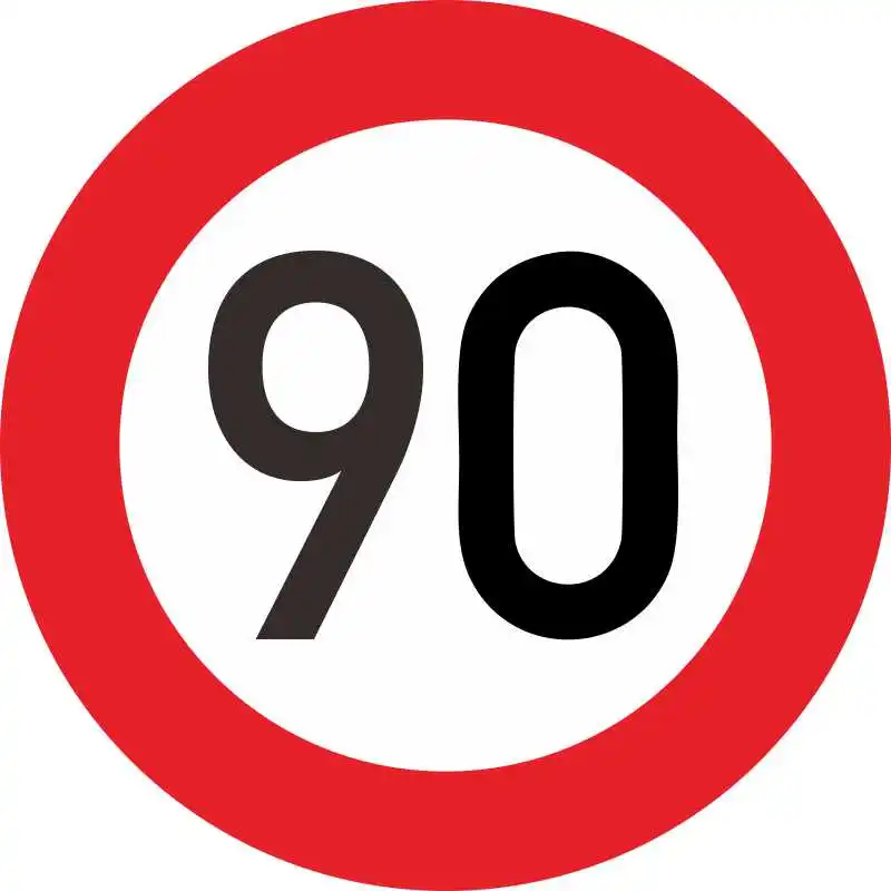 

Автомобильная наклейка, ограничение скорости 10.20.30.40.50.60.70.90 км/ч, предупреждающий знак, ограничение движения, водонепроницаемость и солнцезащитный крем, 15 см * 15 см