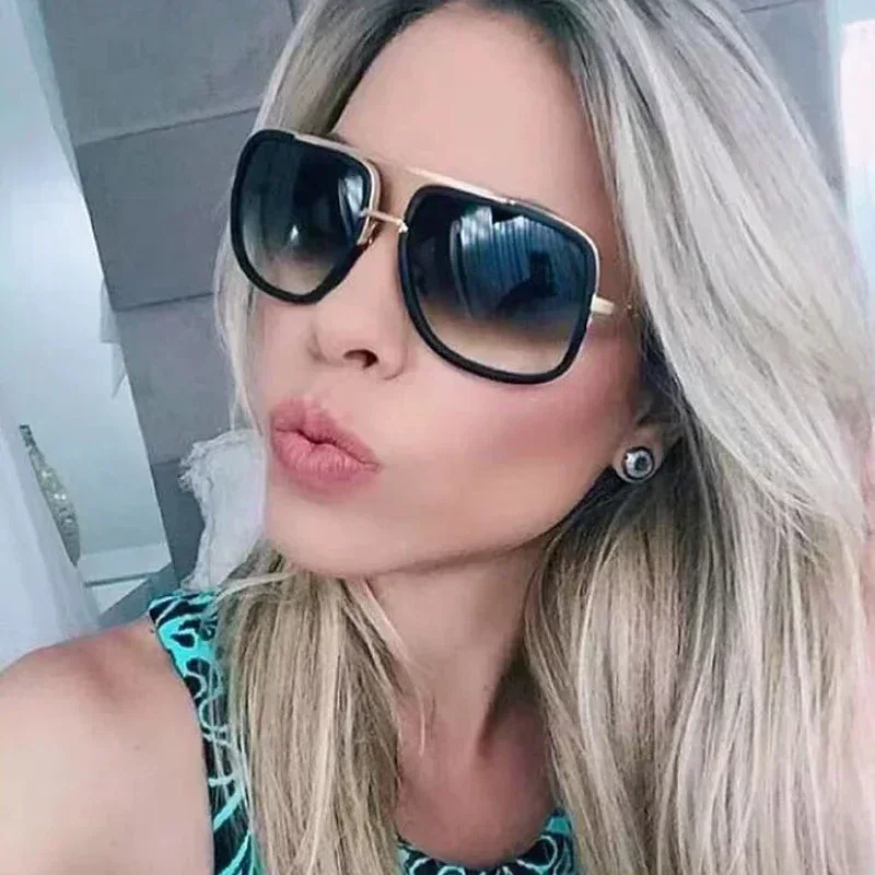 Поляризованные солнцезащитные очки с градиентными линзами для мужчин и женщин