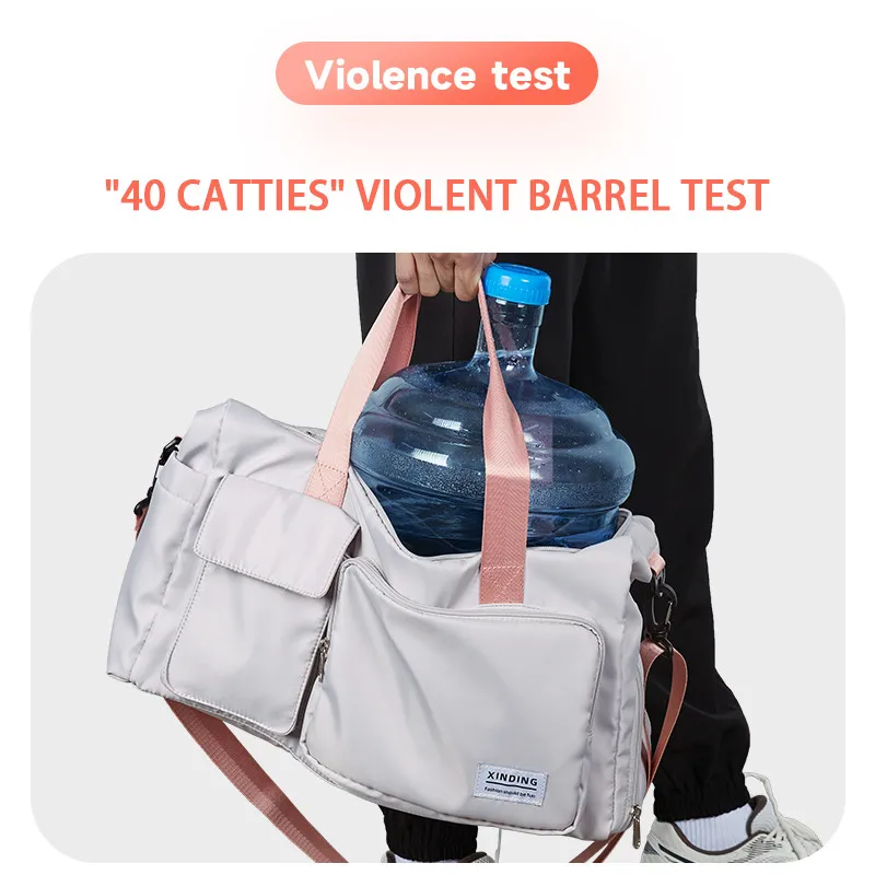 Oxford Travel Bag Luggage Handbag Tote Women's Shoulder Bag Large Capacity Overnight Waterproof Sports Gym Bag Ladies Crossbody