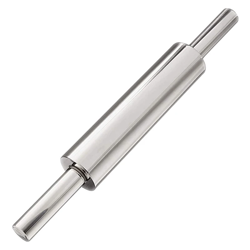 Rolling Pin For Baking Pizza Pie & Cookie Dough Roller With Handle Design Best Fondant Crust