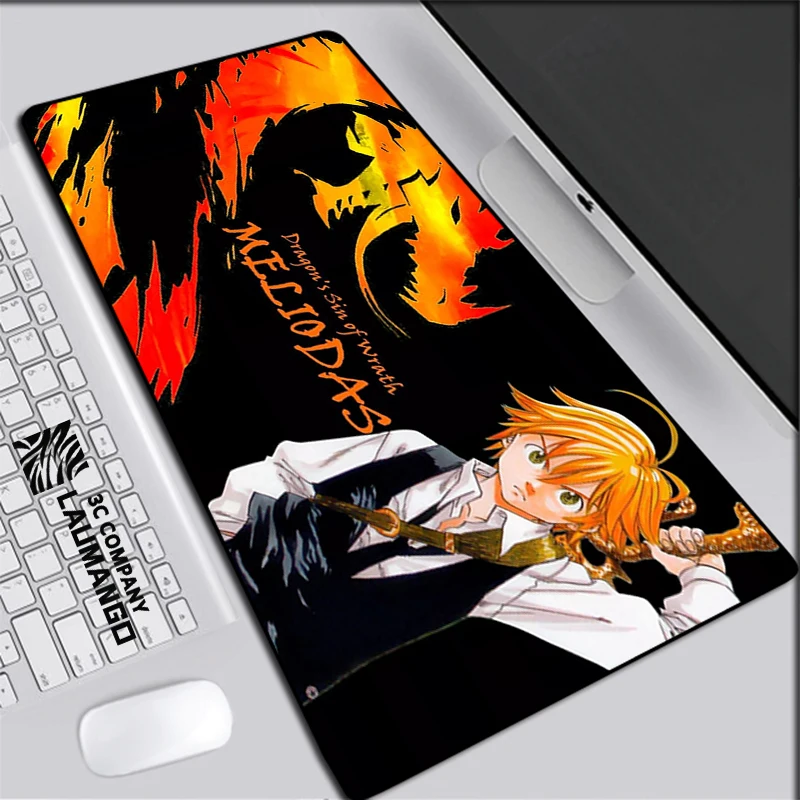 

The Seven Deadly Sins Xxl Mouse Pad Gaming Pc Gamer Accessories Desk Protector Mousepad Keyboard Mats Mat Anime Office Large