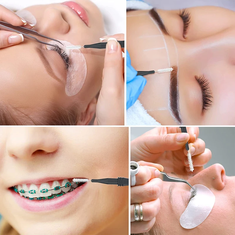 20 шт. мини кисть для бровей одноразовая Пермь инструмент подтягивания гибкие