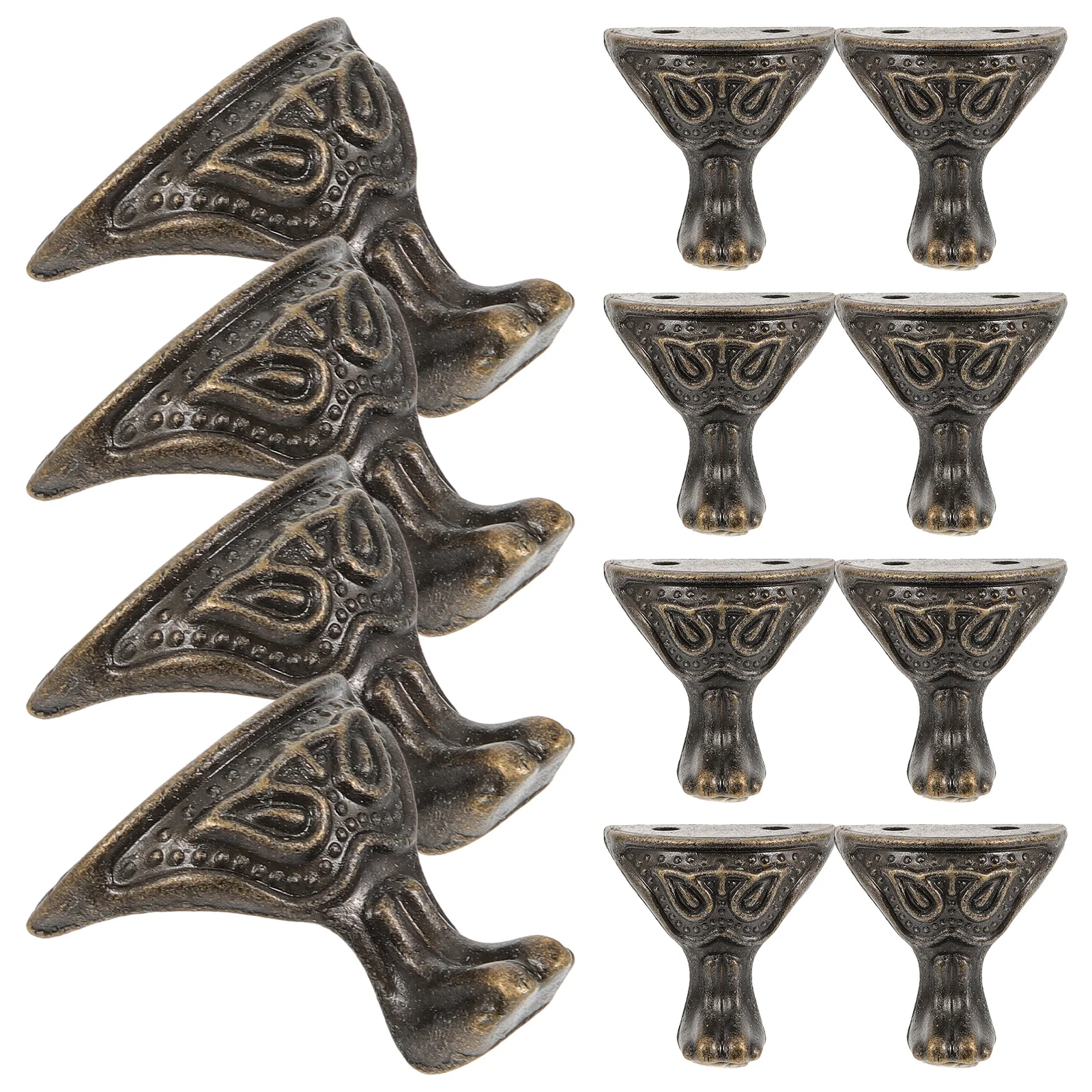 12 шт. угловая защита деревянный чехол защитные чехлы с драгоценными камнями