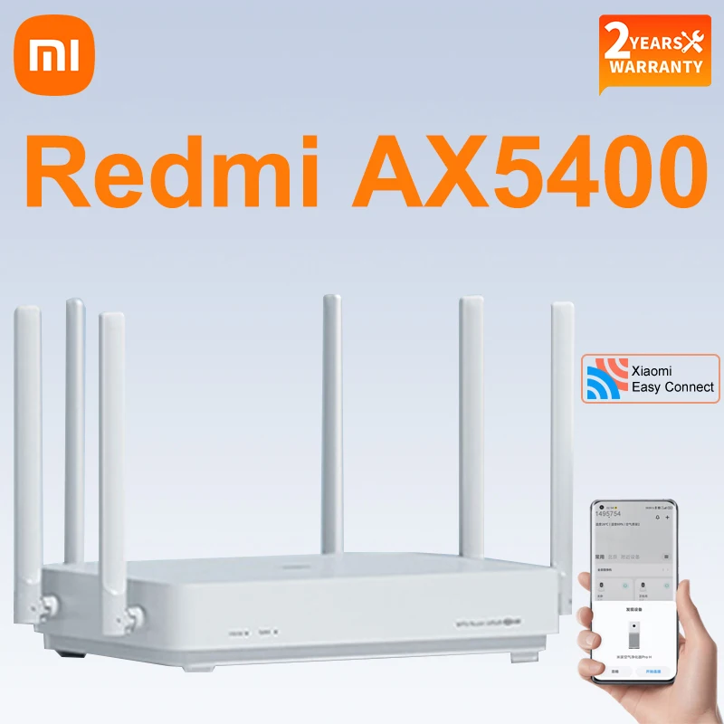 2022 Xiaomi Redmi AX5400 Wifi роутер Mijia Mesh System 6 Pro 160 МГц 4K 5400 Гц 521 МБ QAM Беспроводной