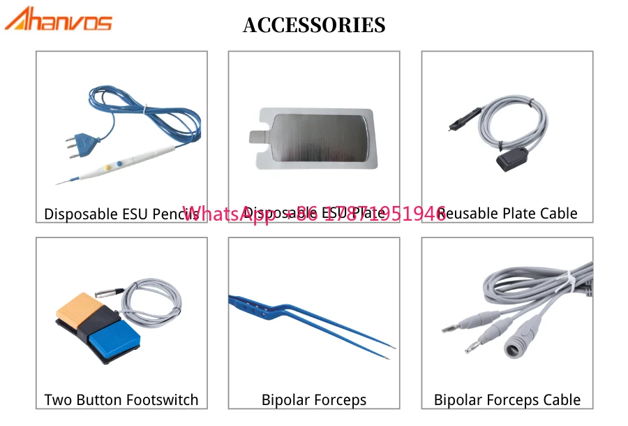 HV-300B электрокаутерный электрохирургический биполярный аппарат для диатермии