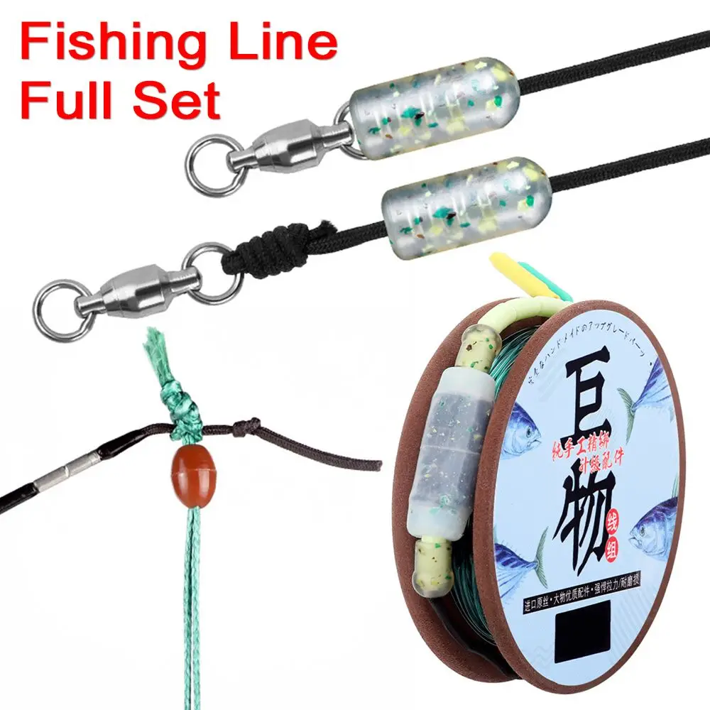 

Tools Strong Tensile Fishing Lures Materials Finished Product Bound Wire Set Fishing Line Full Set Nylon Fishing