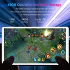 7800 мАч 4G LTE ноутбук с двумя SIM-картами планшетов Android Pad Air WPS Office 12 Гб 640 Гб Google Play