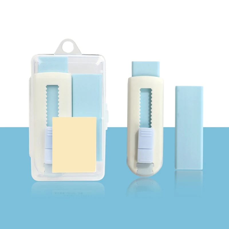 

DXAB Sliding Eraser with Refill Dust Free for Drawing Drafting Sketching Studying