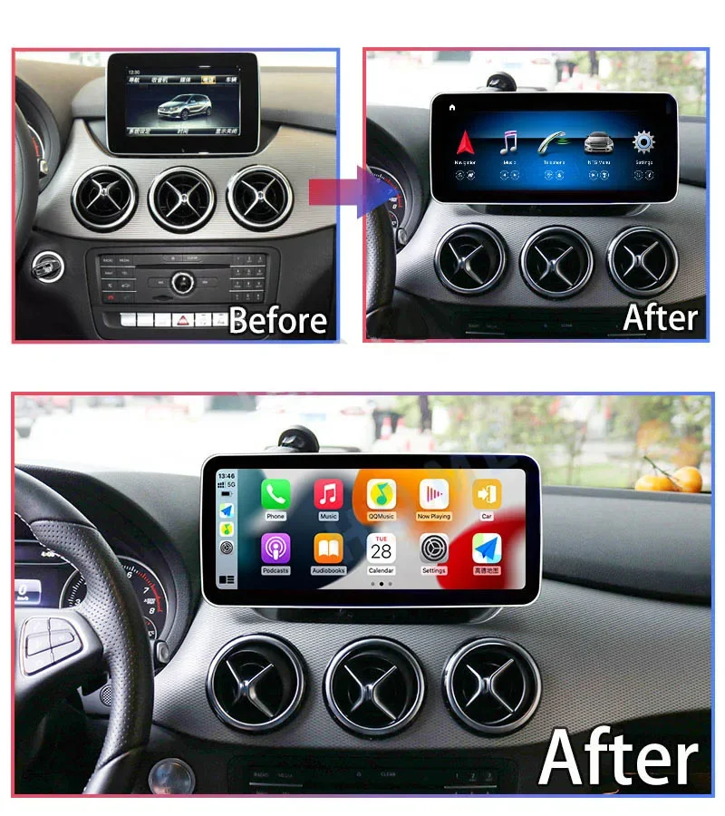 Экран видеоплея заводская цена 8-ядерный автомобильный радиоприемник Qualcomm