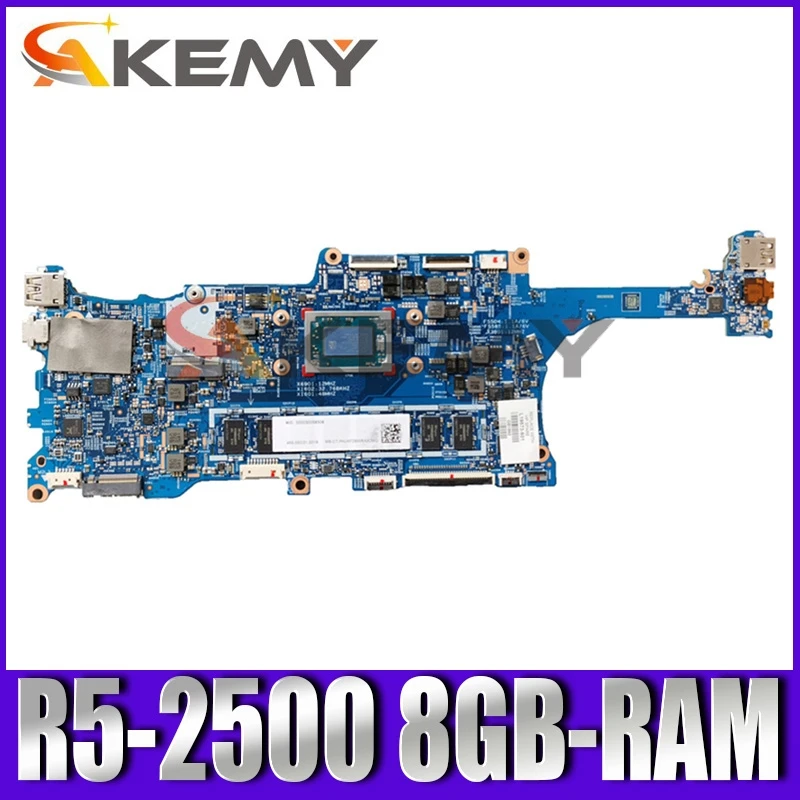 

448.0EC05.0021 17885-2 материнская плата для ноутбука HP X360 13-AG 13M-AG с/Ryzen 5 R5-2500 8GB-RAM