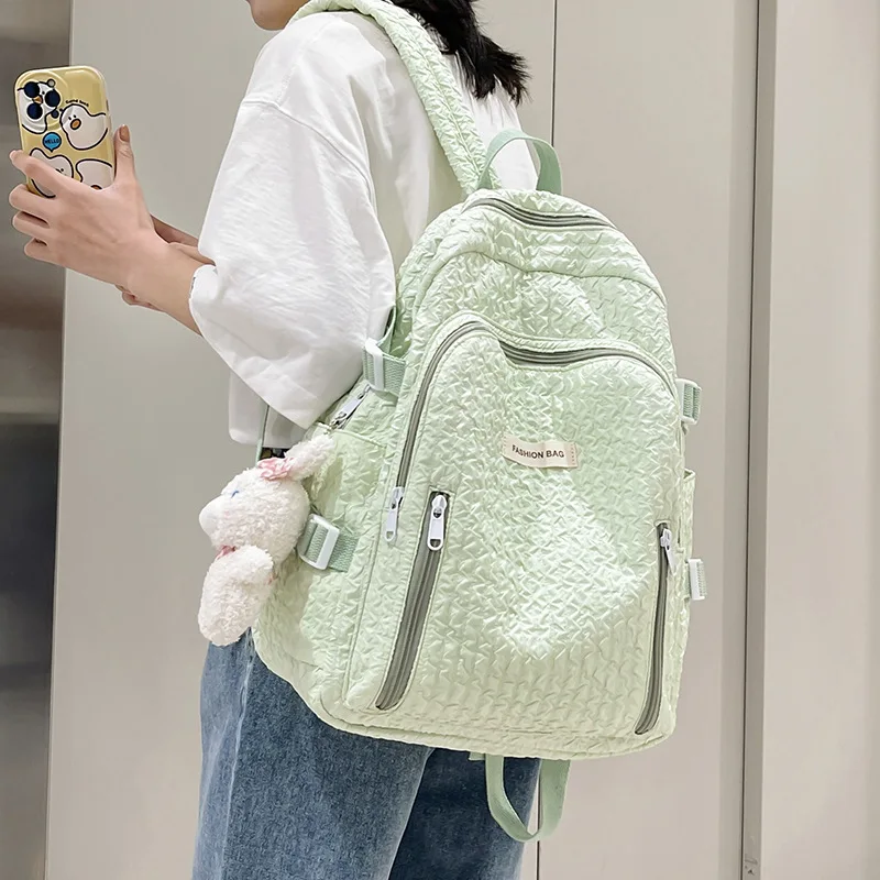 

2023 New Backpack Minimalist College Student Lightweight Versatile Backpack