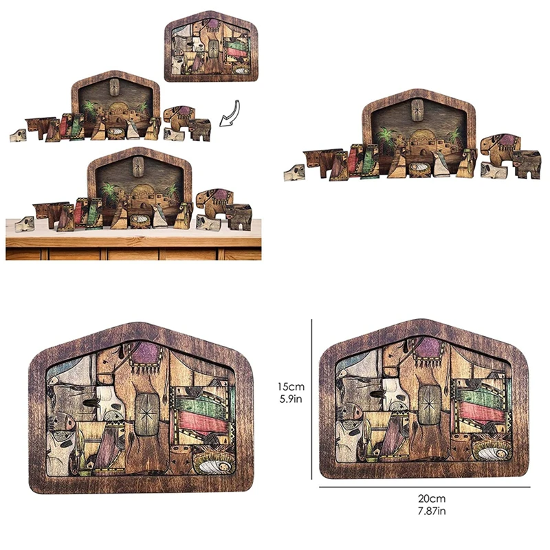 Фотофон с изображением рождественского хранилища в стиле Пасхи |