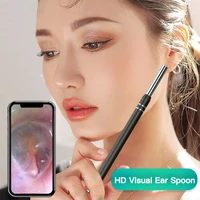 16 20mm focal length ear cleaner endoscope spoon mini camera ear picker cleaning wax removal visual ear otoscope support android