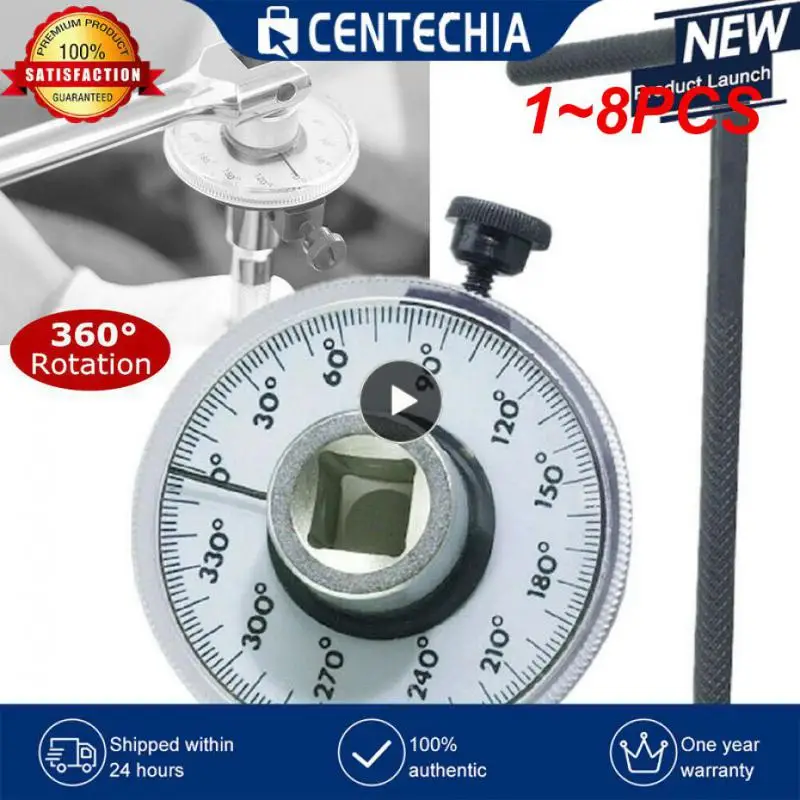 

1 ~ 8 шт. дюймовый Манометр Dr Torque для динамометрического ключа 0-360 градусов Легко читаемый