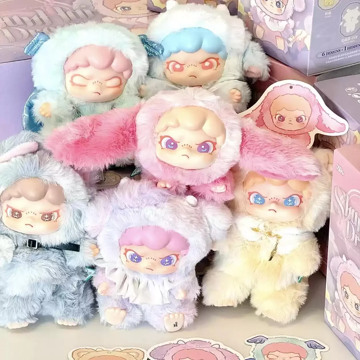 Dora ShanHai Dream Series виниловый плюшевый кулон слепая коробка загадочная украшения