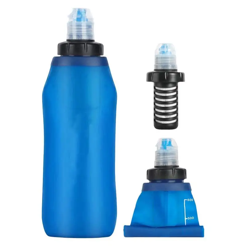 

Outdoor Water Purifying Survival Water Filter Bottle For Drinking Water Purifier For Backpacking Emergency Hiking Camping Tool