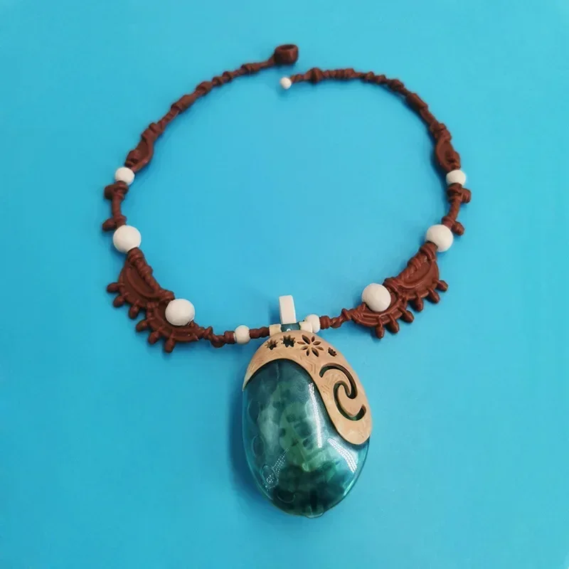 Ожерелье Disney Moana2 Сердце те Фти Моана Мауи детское музыкальное ожерелье кулон