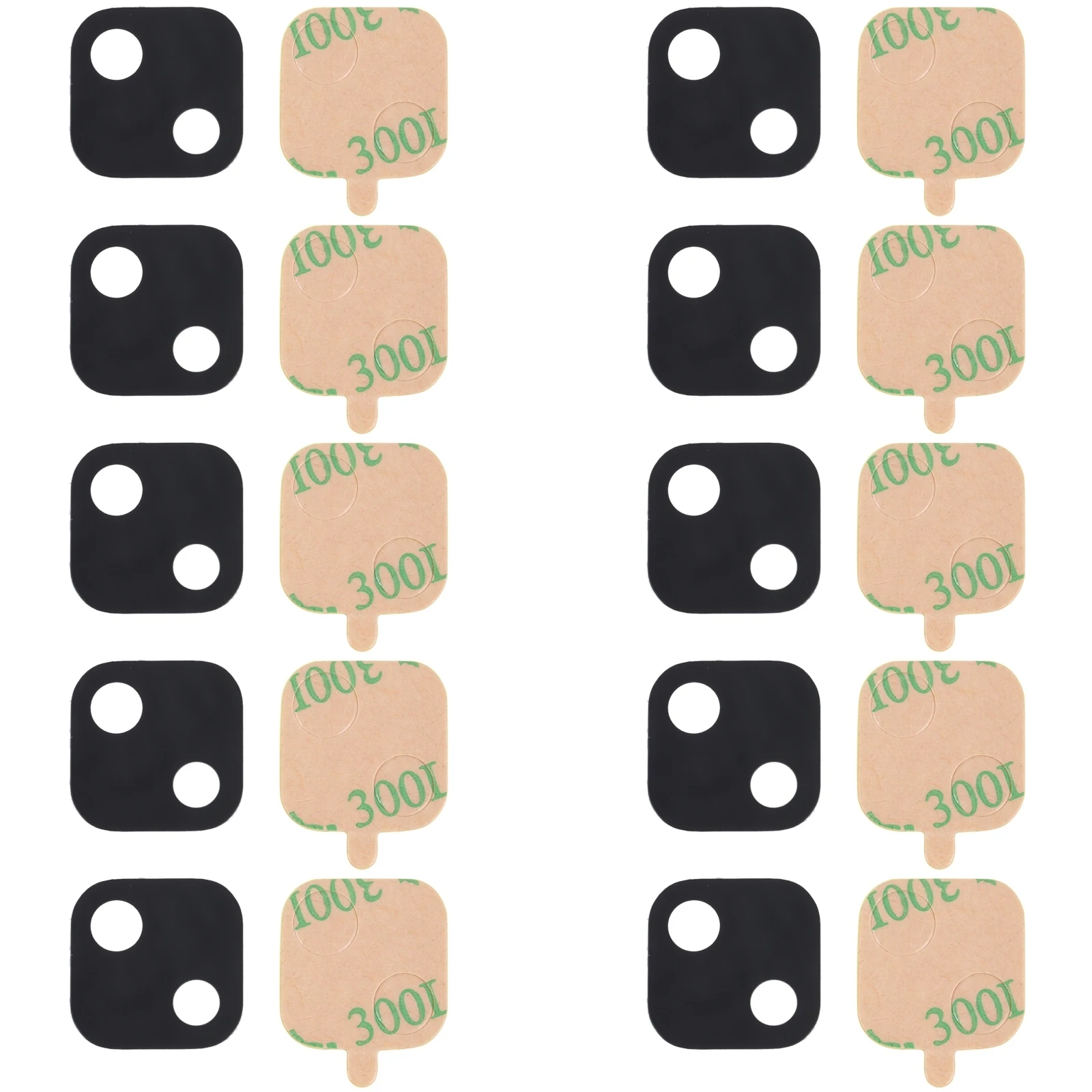 

10 PCS Back Camera Lens For Google Pixel 4a 4G