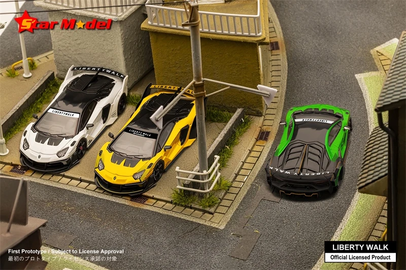 ** Предварительная заказ Звездная модель 1:64 LBWK LB-силуэт работает пуэркер GT Evo