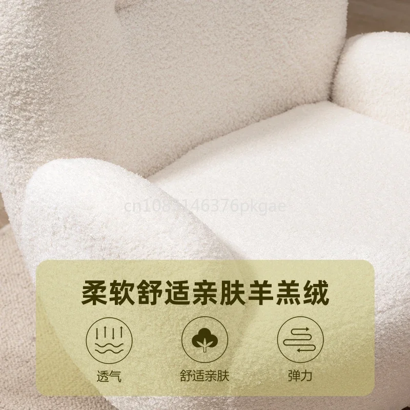 Симпатичный Одноместный мини-диван с медведем небольшой диван Sherpa простая