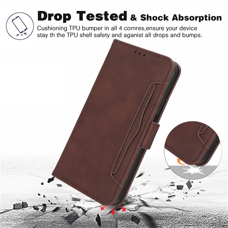 

For Umidigi G3 G3 max Case Premium Leather Wallet Leather Flip Multi-card slot Cover For Umidigi G3 plus Phone Case