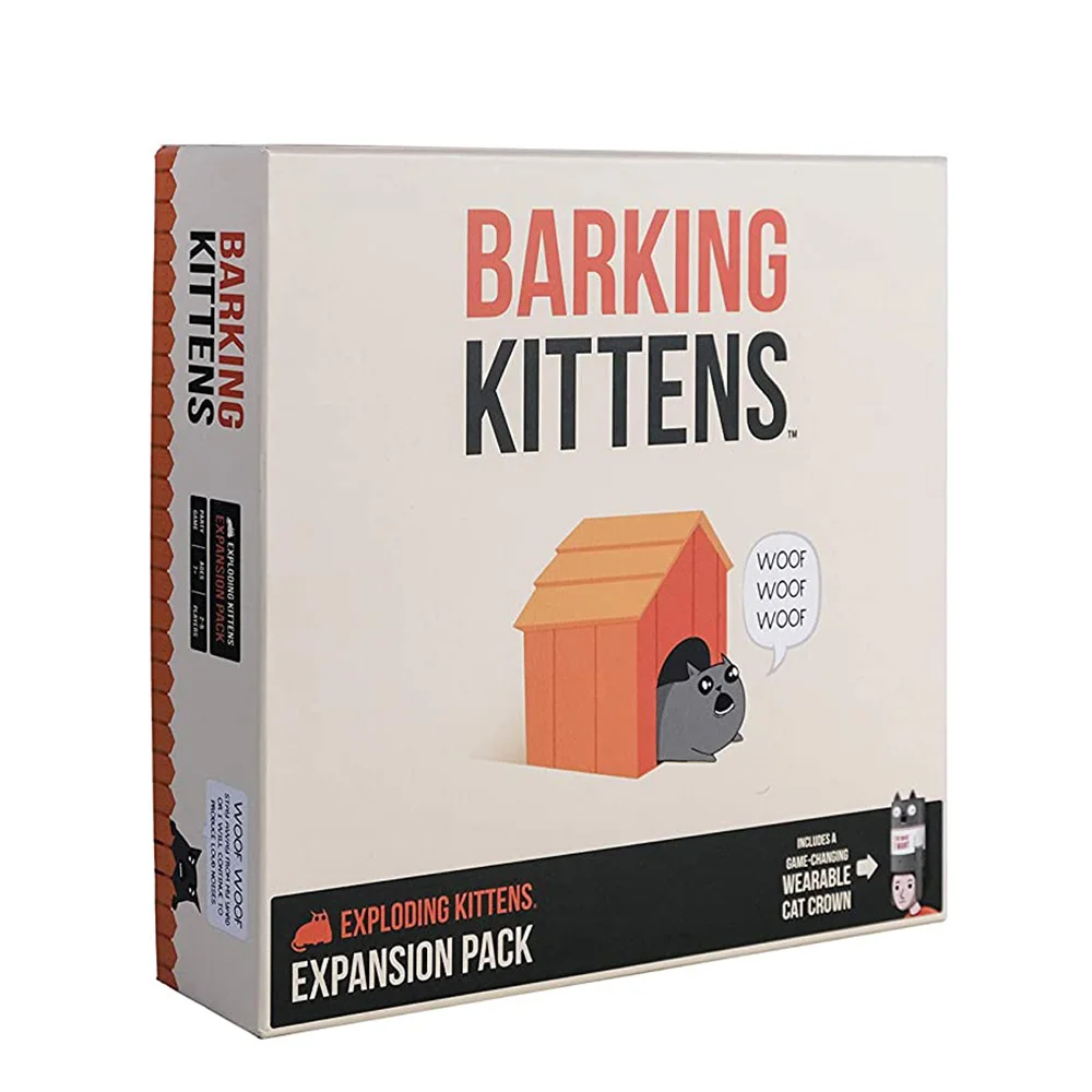Карточная игра Exploding Kittens оригинальные котята NSFW Streaking лающая медведи детская