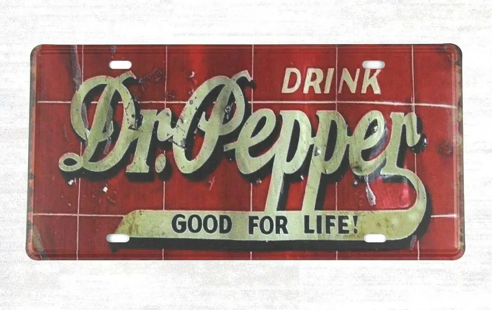 Недорогие таблички напиток доктора перца хорошо для жизни автомобильная