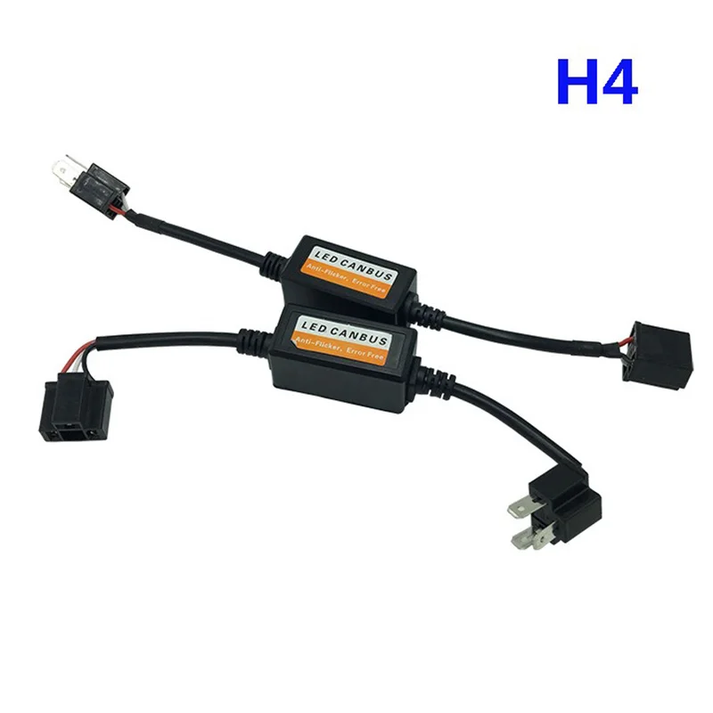 Светодиодный Canbus декодер для фар H7/H4/H11/9005/9006/H1/H13/9004/9007-защита от помех и ошибки