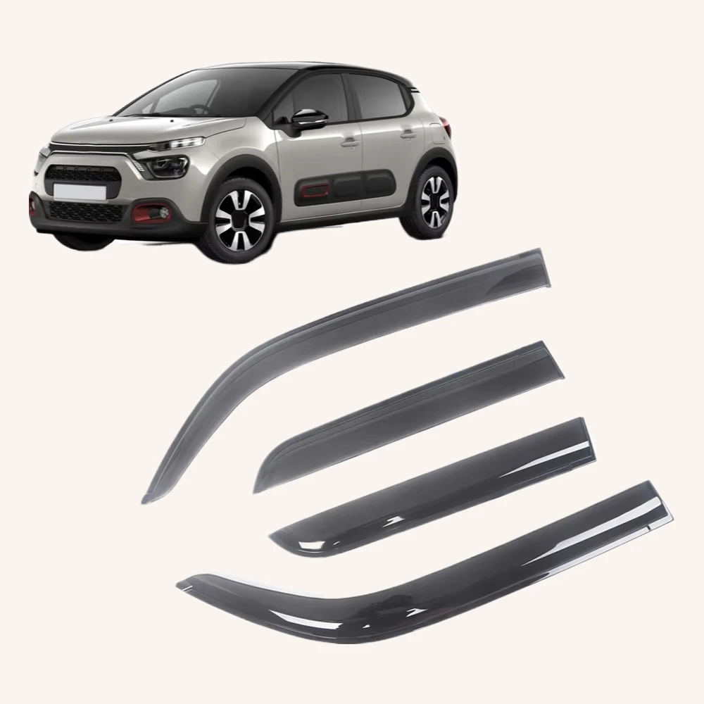 Оконный козырек для Citroen C3 SC Hatchback 5-dool 2009 2010 2011 2012 2013 2014 2015 2016 ветрозащитные