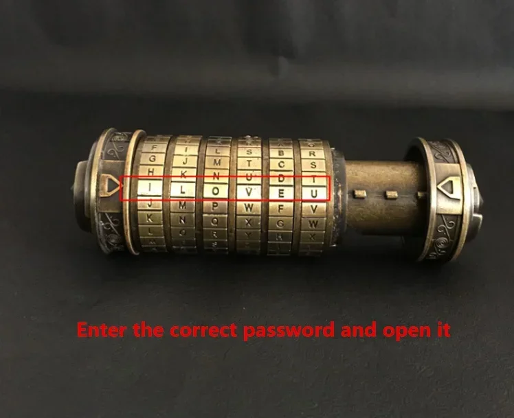 [Забавный] Кольцо или другой подарок в Коде Давичи Cryptex Подарок на день Святого