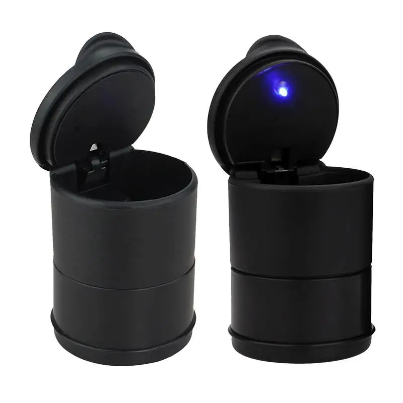 

Автомобильная пепельница, пепельница для сигареты, портативный Бездымный Держатель Для Стакана Цилиндра с сисветильник светодиодный ным и...