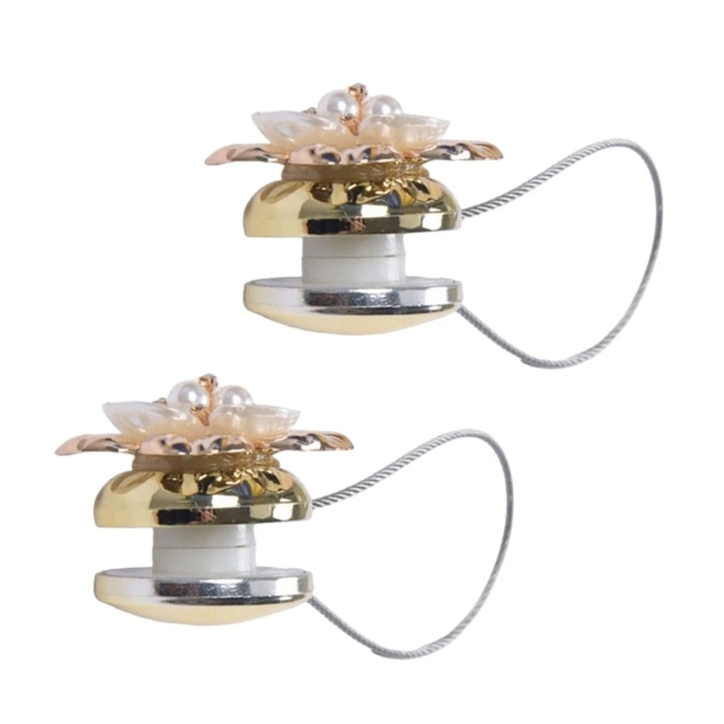 Магнитный жемчуг Цветочный подхват для штор из стальной проволоки Держатель