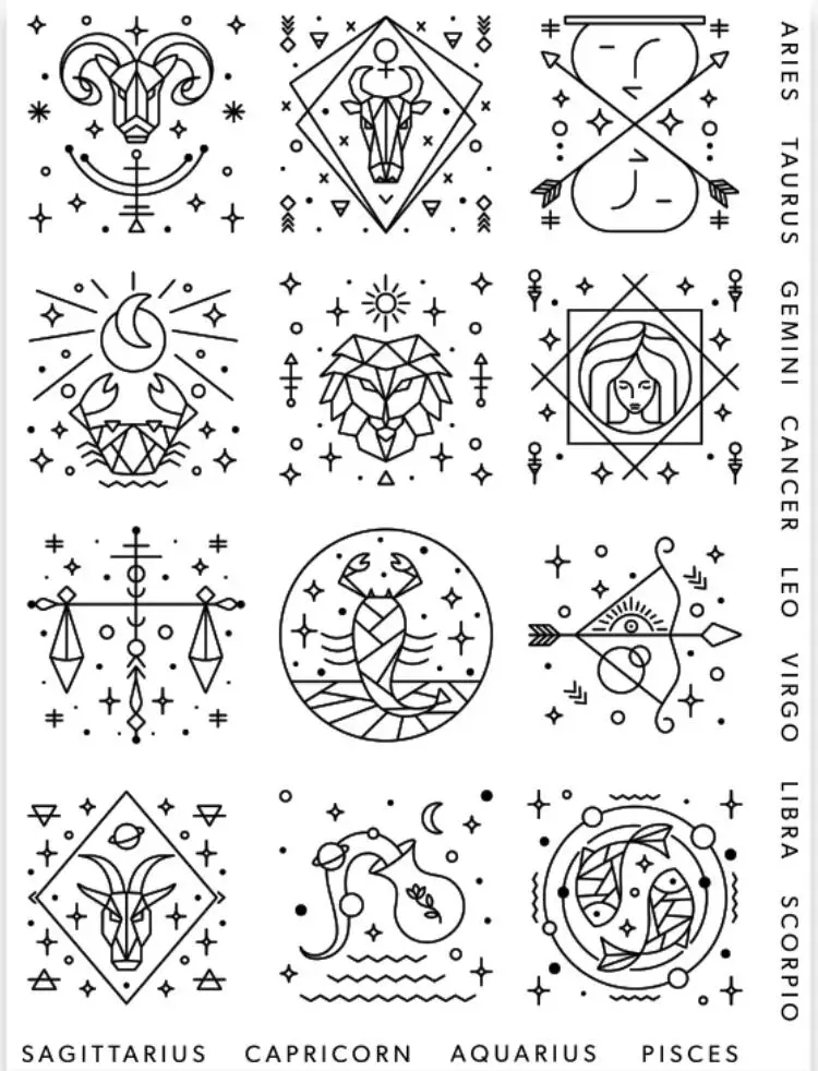 

Constellation Stamps And Dies New Arrival 2022 Scrapbook Diary Decoration Stencil Embossing Template Diy Greeting Card Handmade