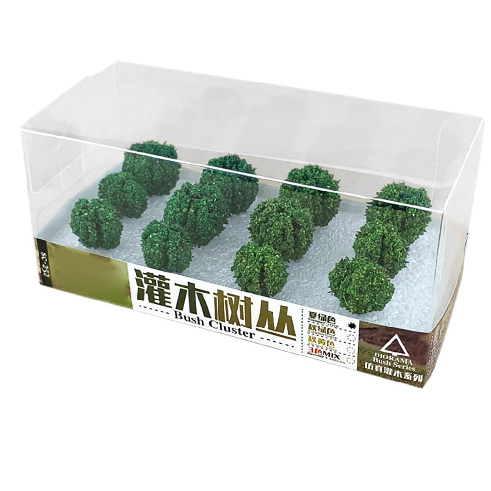 

12 шт./компл. имитация розетки, модель для масштаба 1:35/1:48/1:72/1:87, стол с песочным деревом, искусственное дерево, декор A